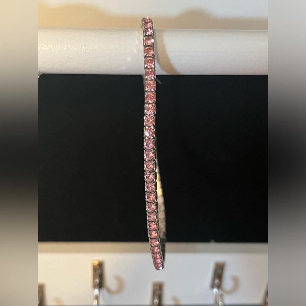 Pink Gem Ankle Bracelet